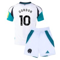 Fotbalové Dres Newcastle United Anthony Gordon #10 Dětské Alternativní 2024-25 Krátký Rukáv (+ trenýrky)